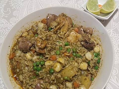 Aguadito de pollo