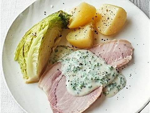Bacon and cabbage