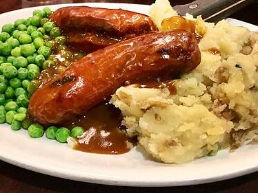 Bangers and mash