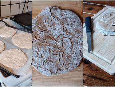 Barley bread