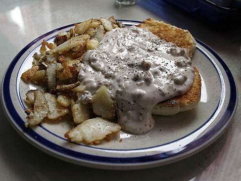 Biscuits and gravy