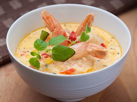 Seafood chowder