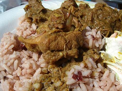 Curried goat