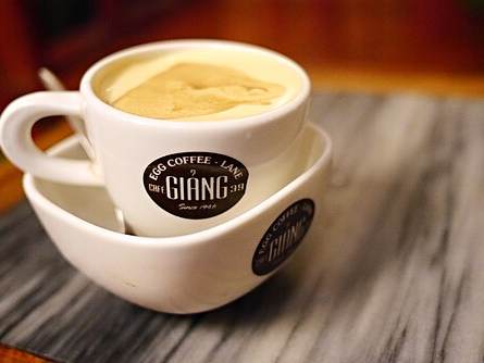 Egg coffee