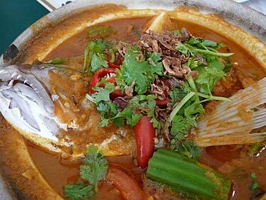 Fish head curry