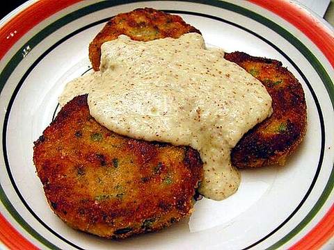 Salt fish cakes