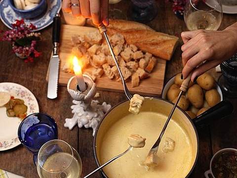 Cheese fondue