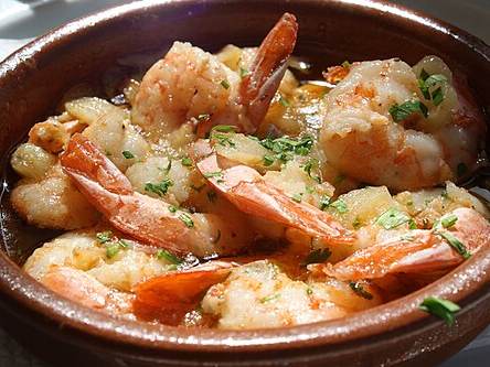 Gambas al ajillo