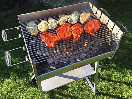 Grilled meats