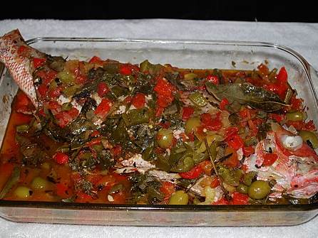 Pescado a la veracruzana