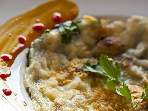 Oyster omelet
