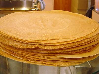 Panqueques con dulce de leche