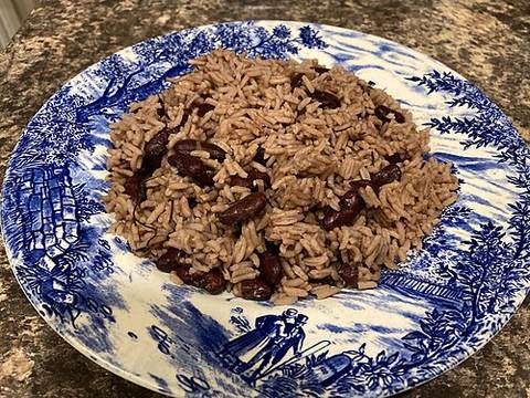 Pigeon peas and rice