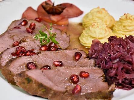 Roast goose