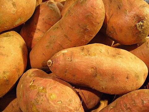 Roasted sweet potato