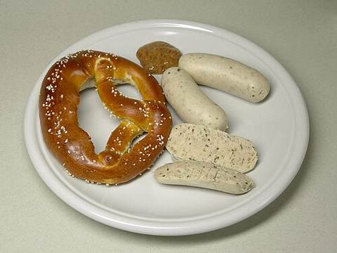 Weisswurst breakfast