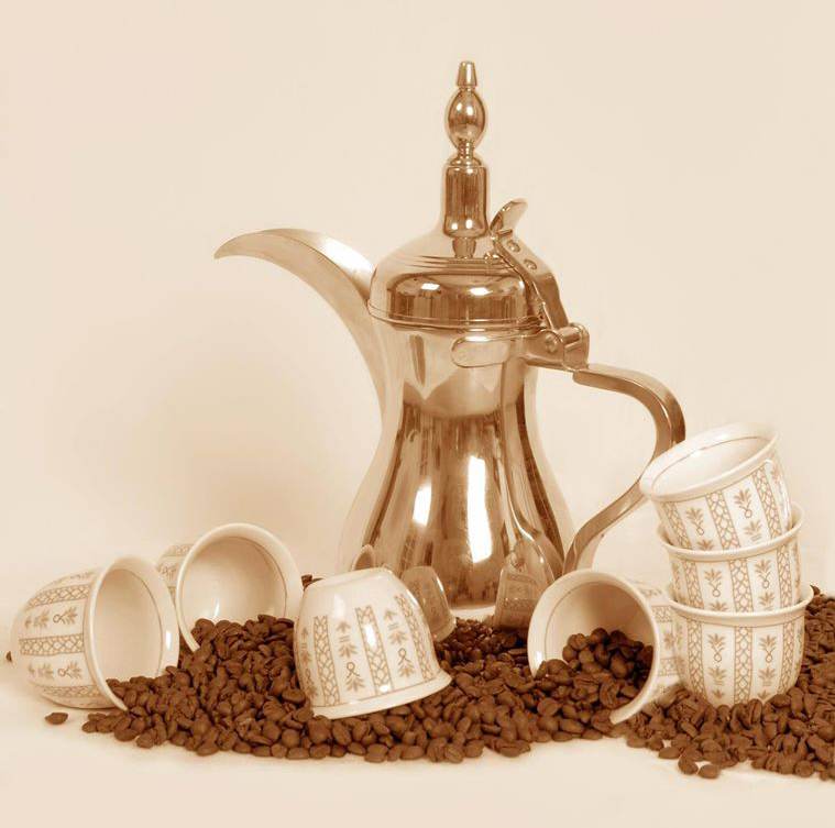 Arabic coffee (gahwa)